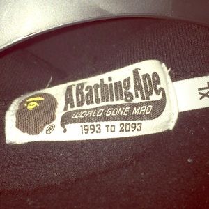 Bape space Camo hoodie